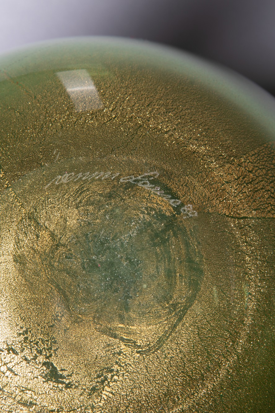 Vaso della serie Sommersi Oro