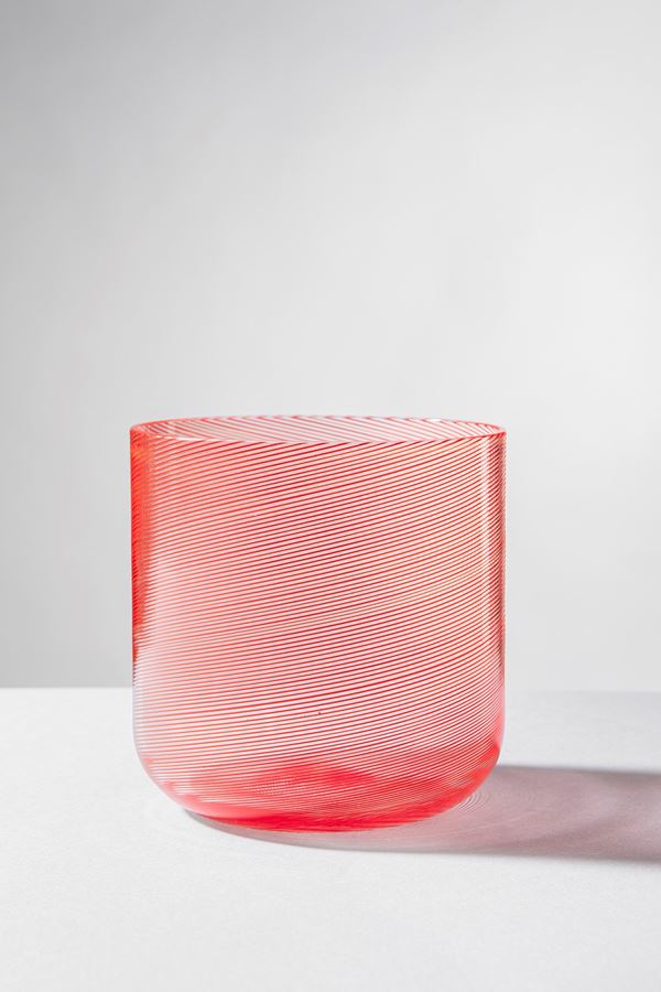 Carlo Scarpa - Vaso a mezza filigrana