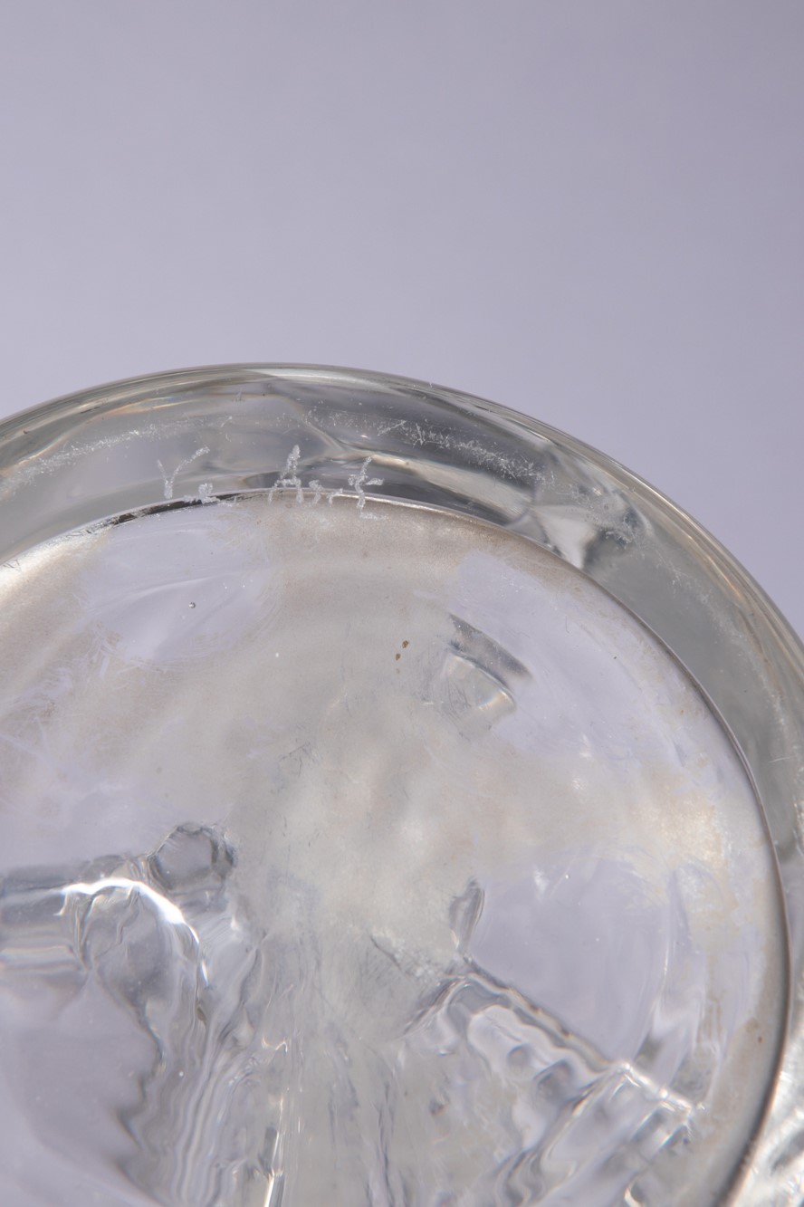 Toni Zuccheri - Vaso della serie Talea in vetro soffiato cristallo con membrane interne