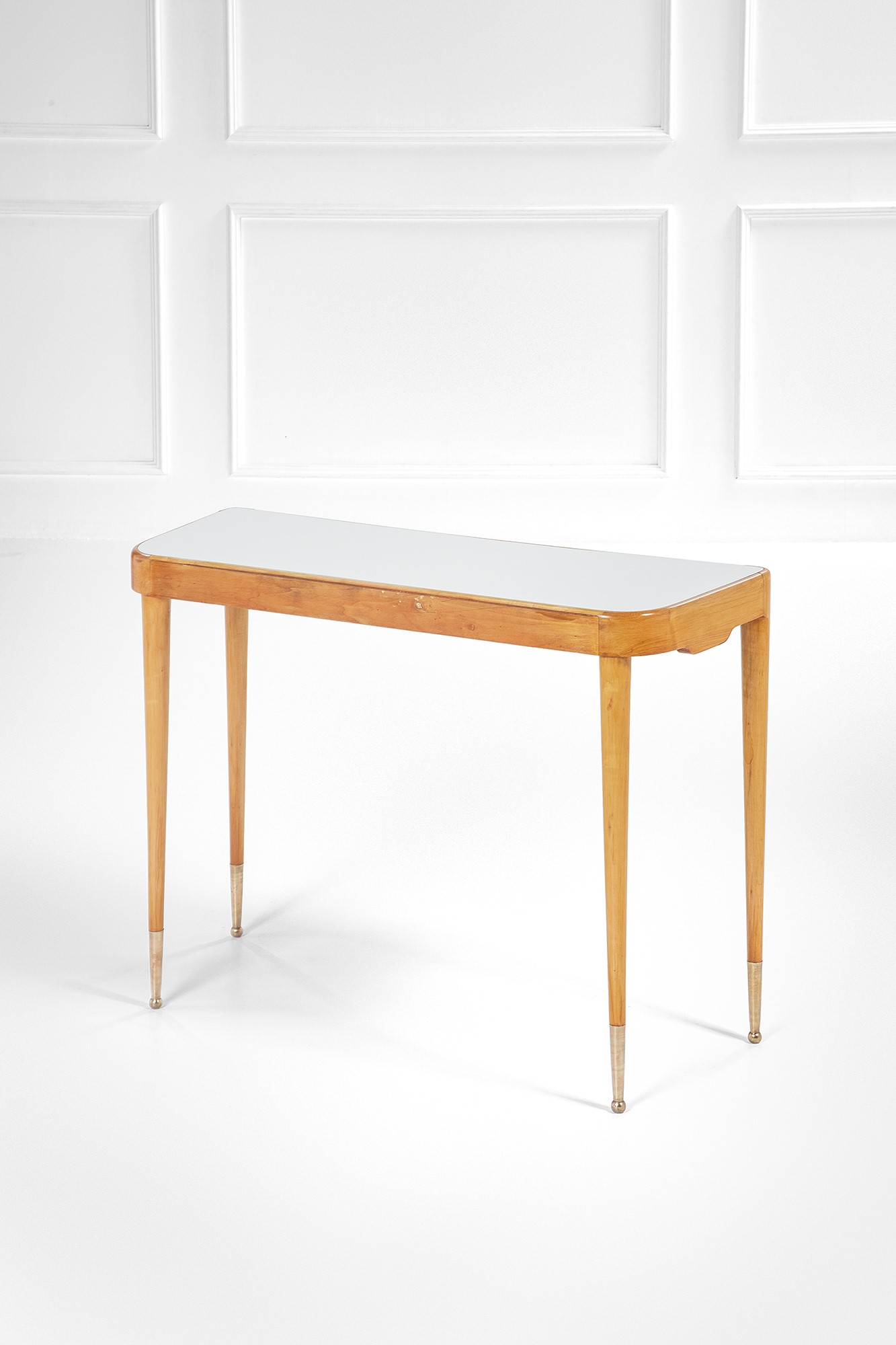 Dassi (attr.) - Console in legno sagomato, tornito e formica