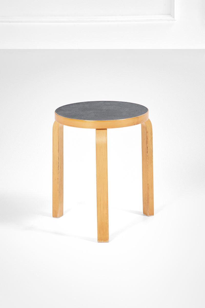 Alvar Aalto - Sgabello modello 60