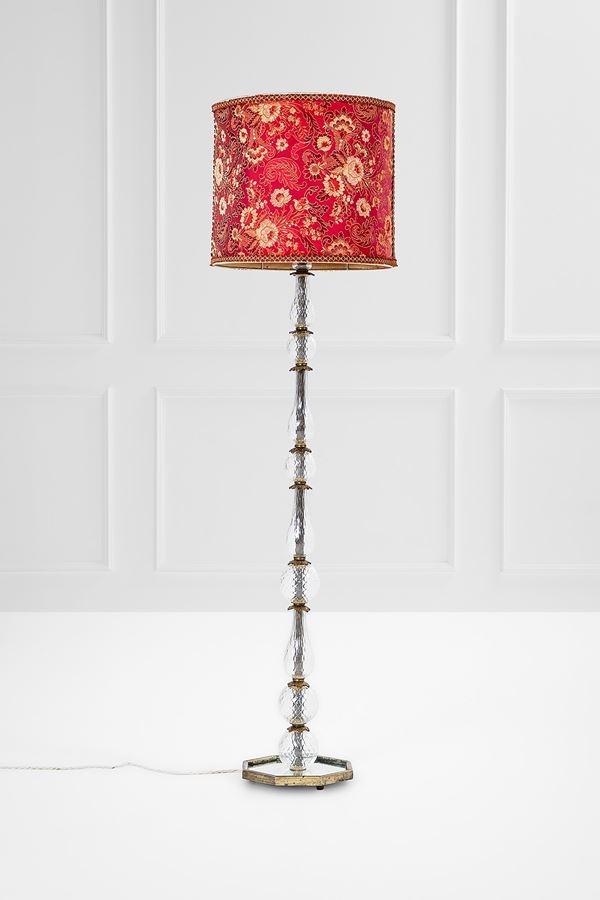 Seguso Vetri d'Arte (attr.) - Lampada da terra