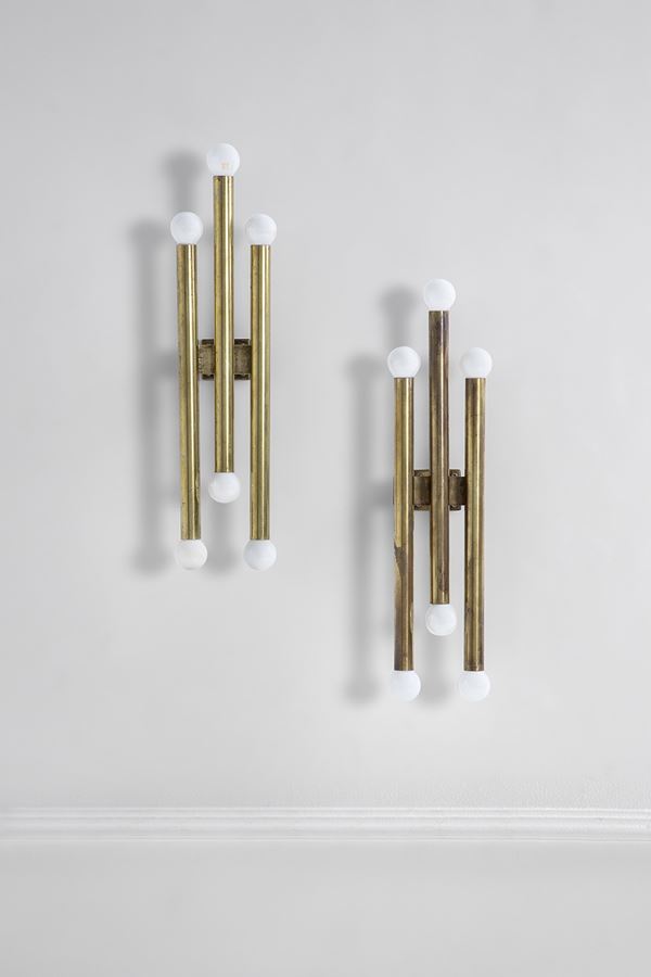 Gio Ponti - Due lampade da parete