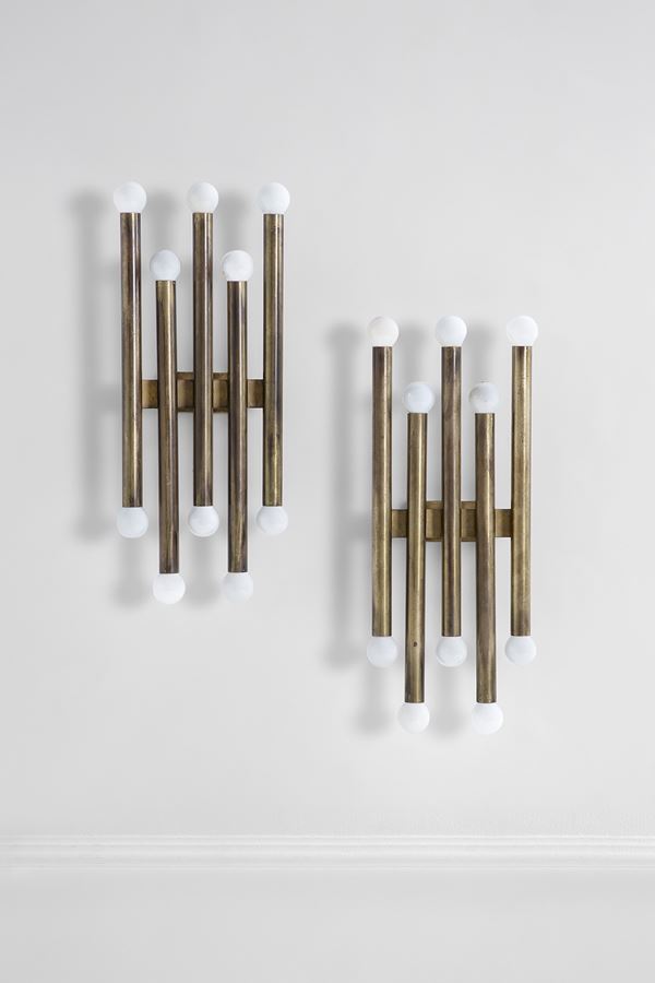 Gio Ponti - Due lampade da parete