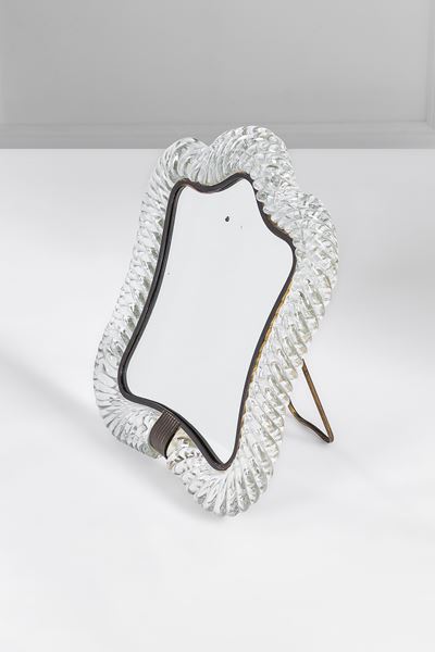 Cornice portafoto in ottone con vetro trasparente cordonato
