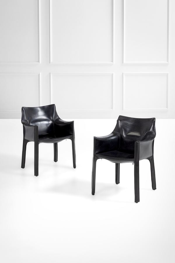 Mario Bellini - Due poltrone mod. Cab