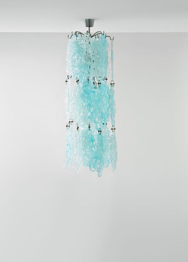AV Mazzega : Lampadario
Struttura in metal  - Asta Design - Incanto Casa d'Aste e Galleria
