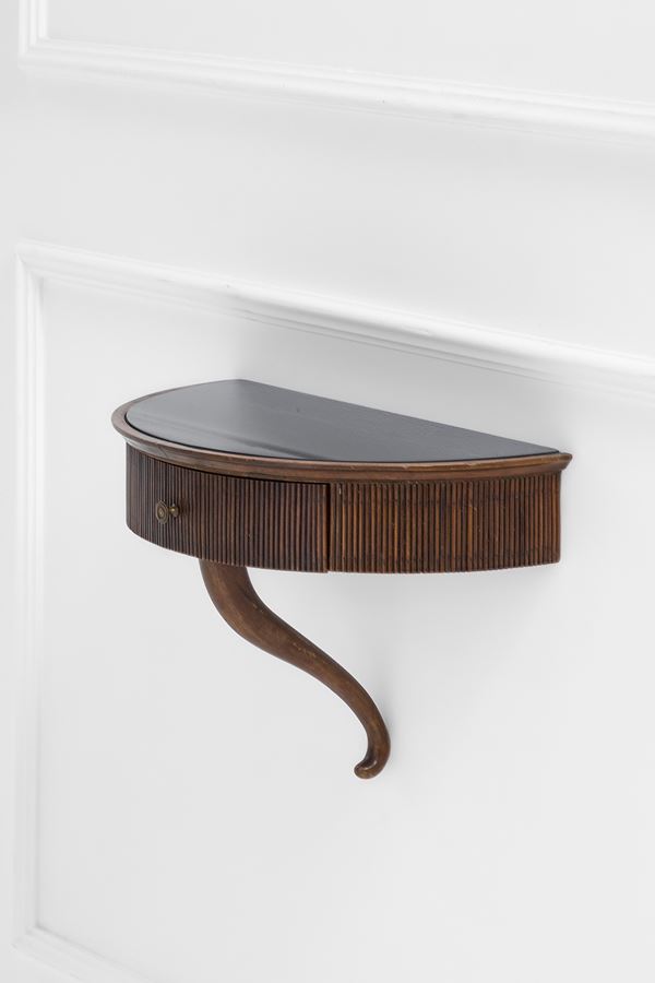 Piccola console pensile con cassetto