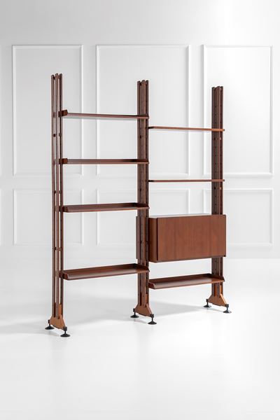 Libreria Autoportante a Due Campate Mod. Lb10