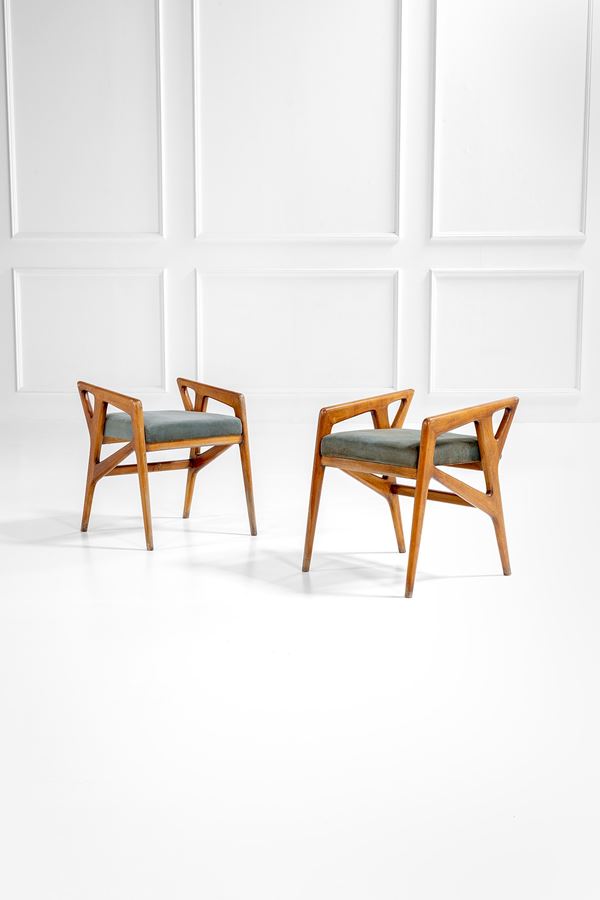Gio Ponti - Due sgabelli