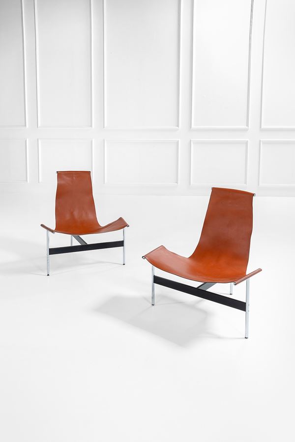 Katavolos, Littell &amp; Kelly - Due sedute mod. 3LC T Chair