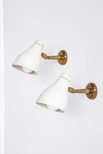 Due lampade da parete mod. 101 Vipera