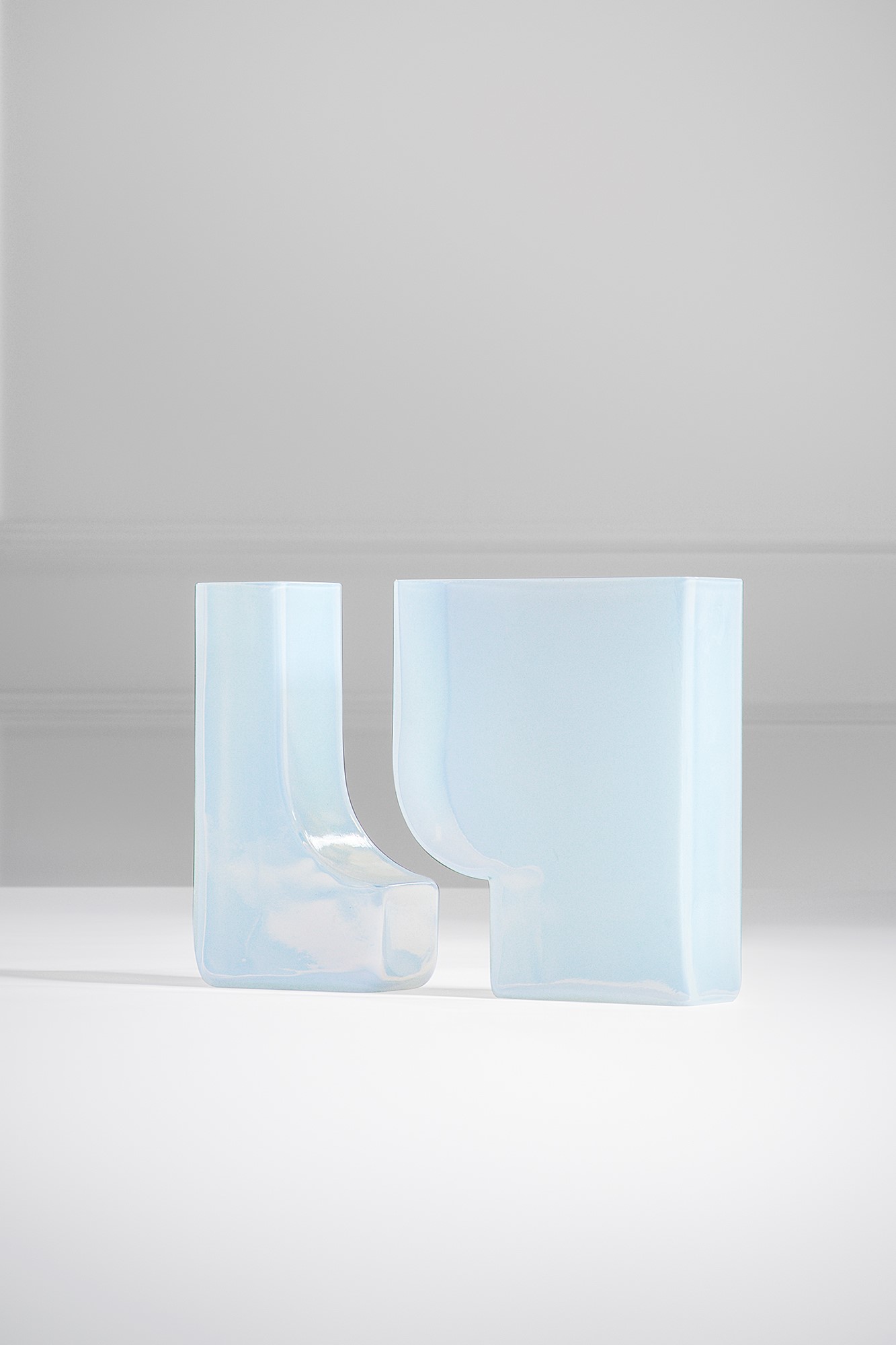 Carlo Nason - Vaso componibile mod. S475 in vetro soffiato iridescente