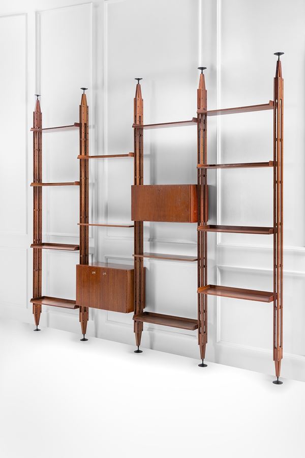 Franco Albini - Libreria mod. LB7 a quattro campate