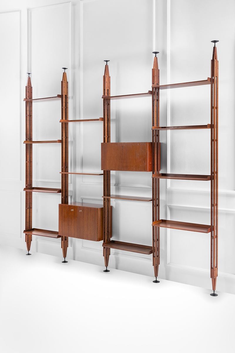 Franco Albini - Libreria modello LB7 a quattro campate