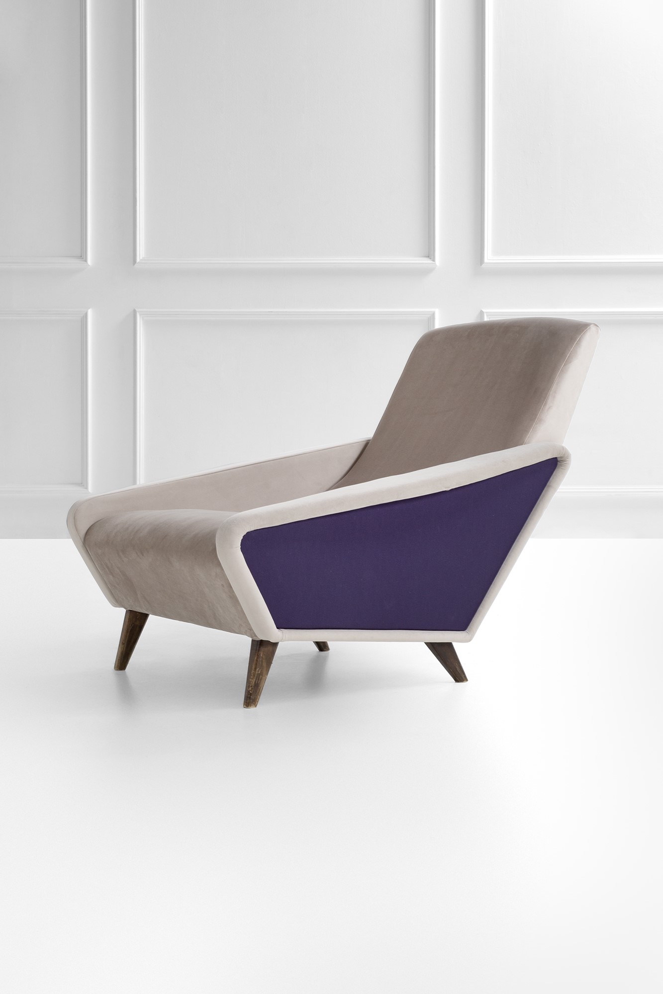 Gio Ponti - Coppia di poltrone mod. 807 Distex
