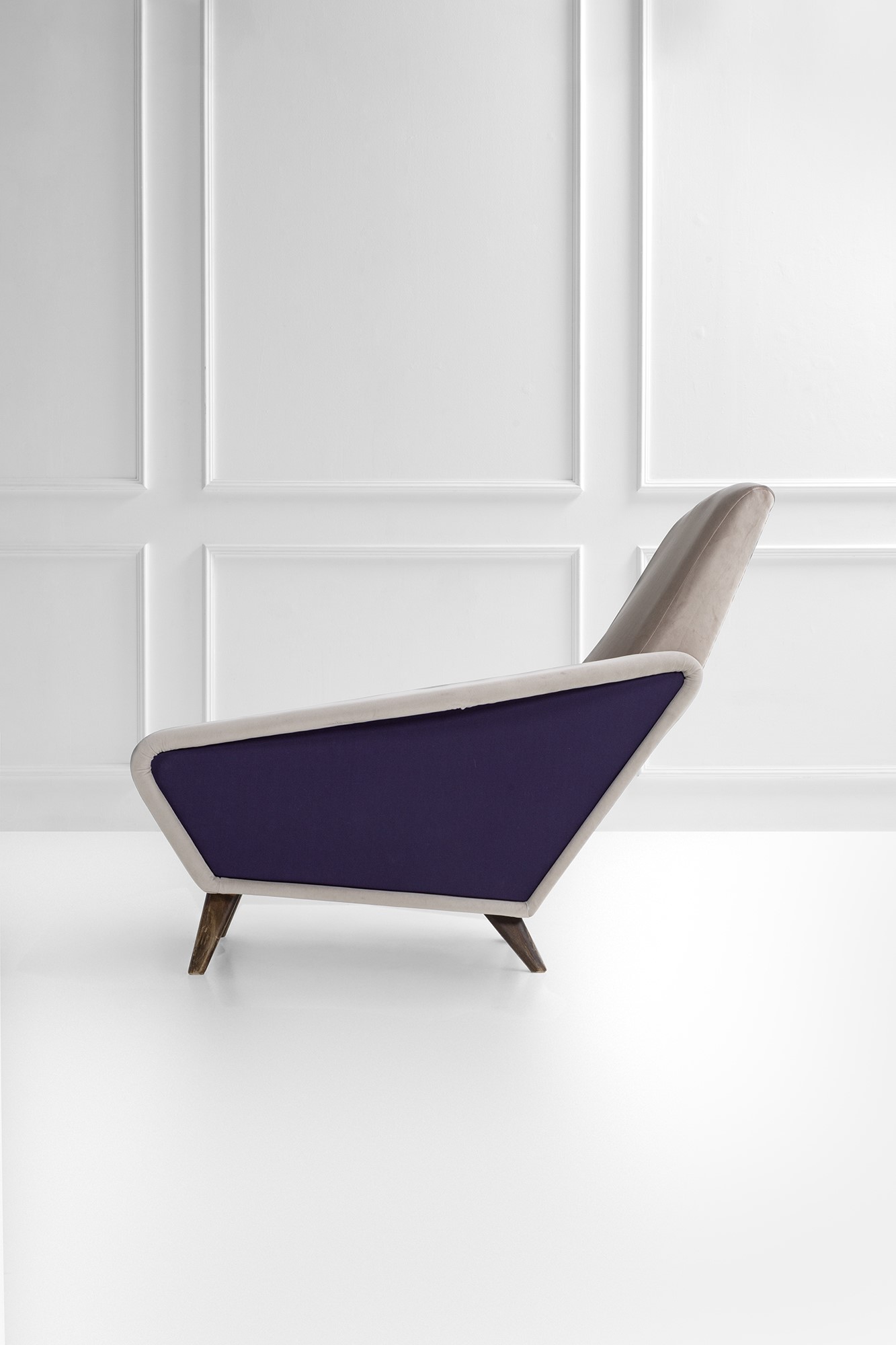 Gio Ponti - Coppia di poltrone mod. 807 Distex