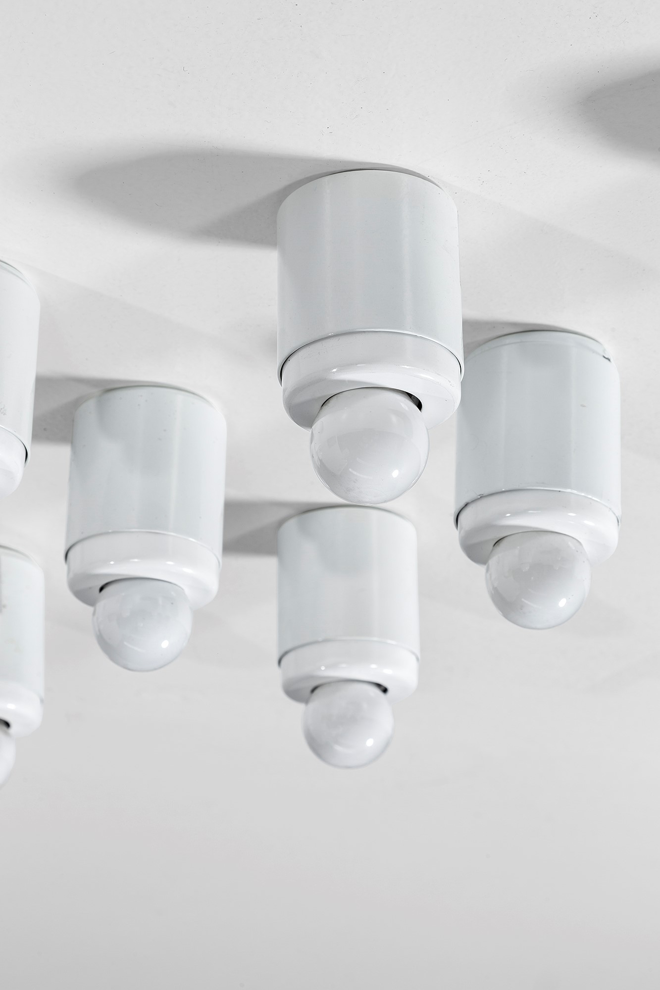 Gino Sarfatti - Nove lampade da parete o soffitto mod. SP/14