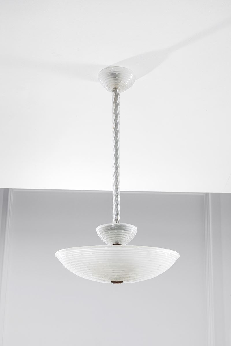 Archimede Seguso - Lampada a Sospensione