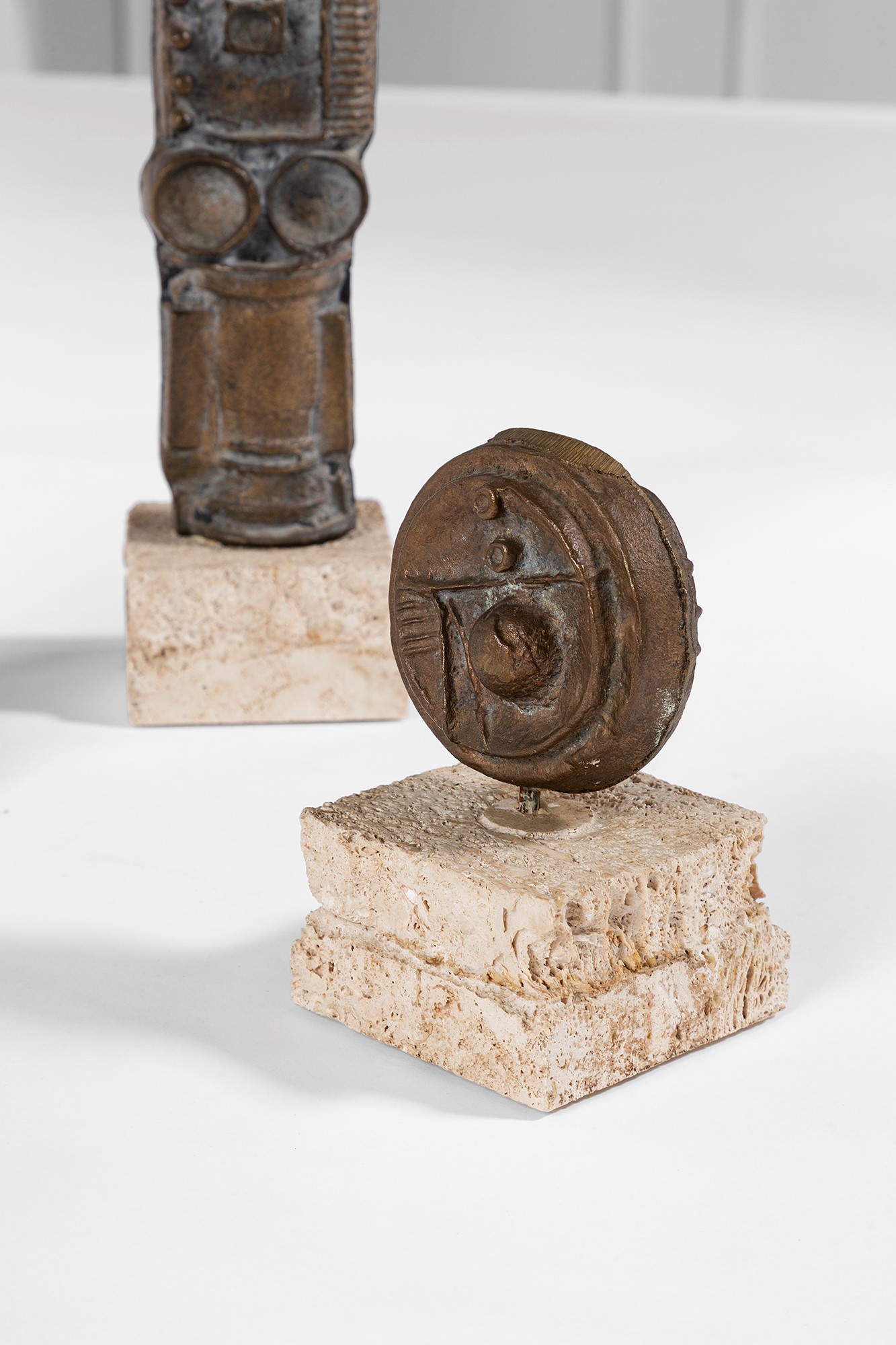 Nerone (giovanni) Ceccarelli - Tre Sculture della Serie Frammenti Archeologici