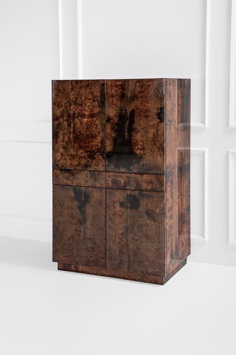 Aldo Tura - Cabinet con Ante e Cassetti
