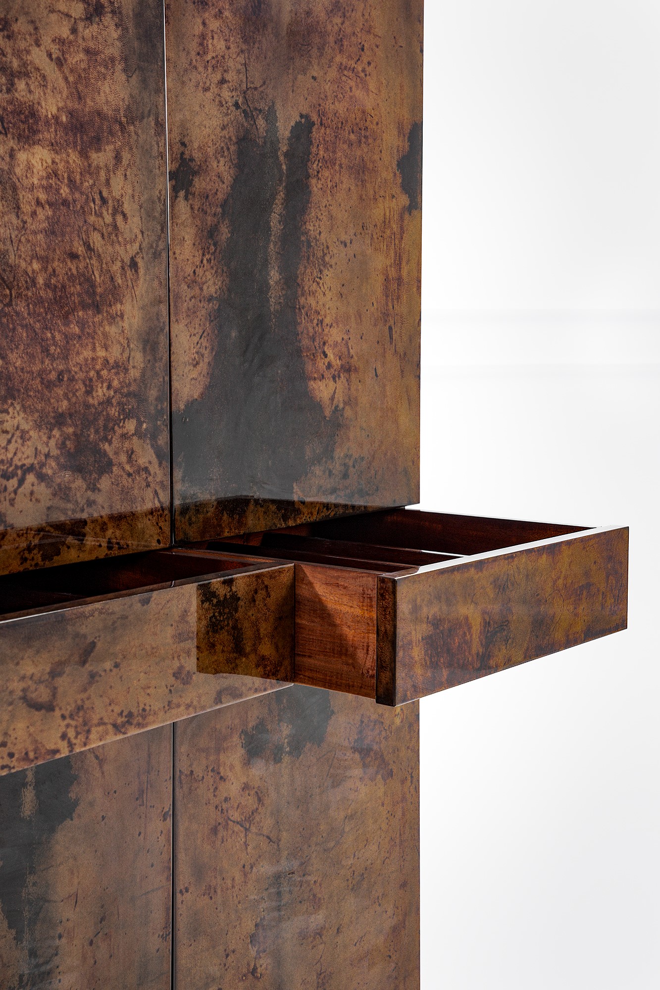 Aldo Tura - Cabinet con Ante e Cassetti