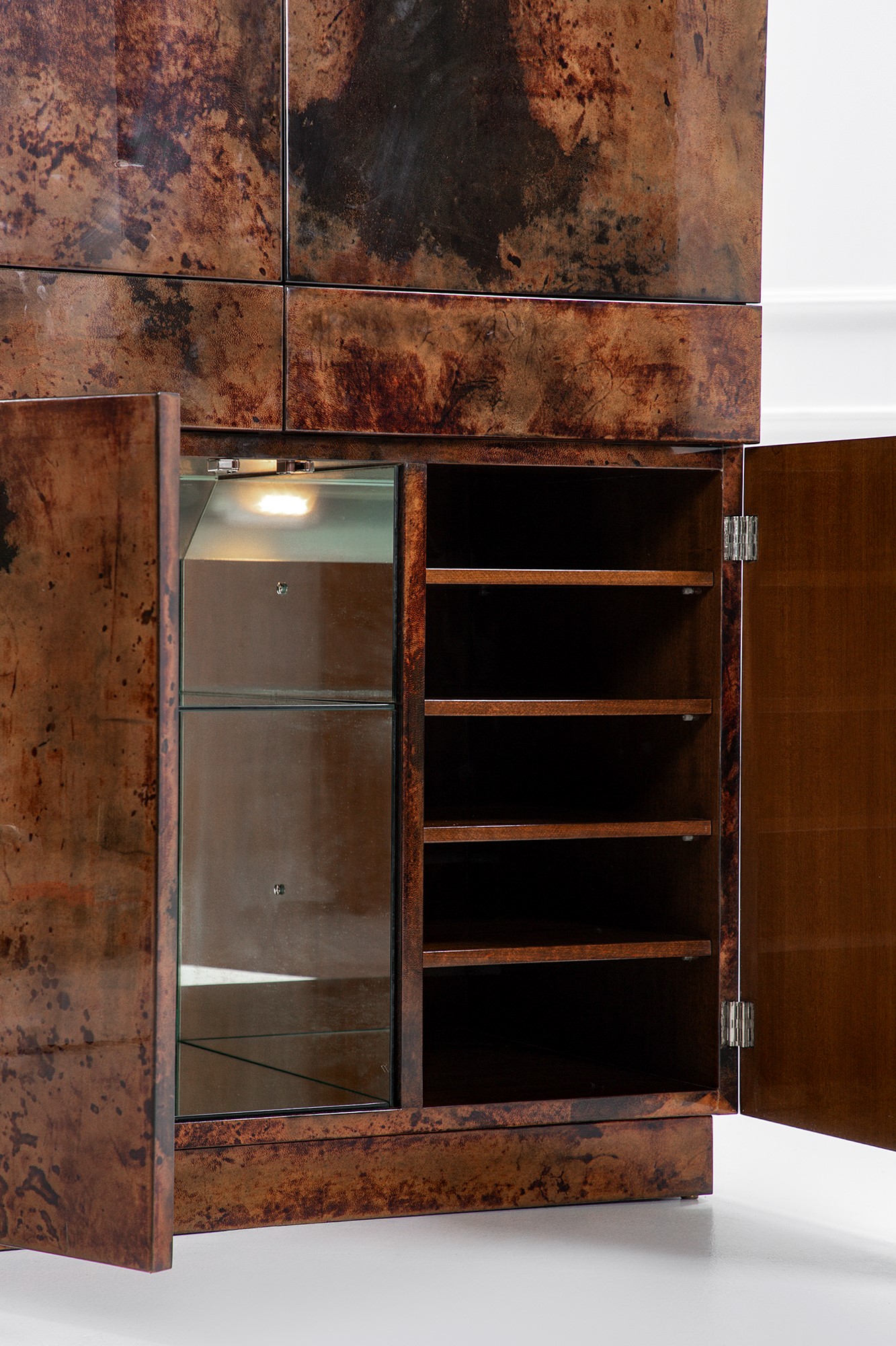 Aldo Tura - Cabinet con Ante e Cassetti