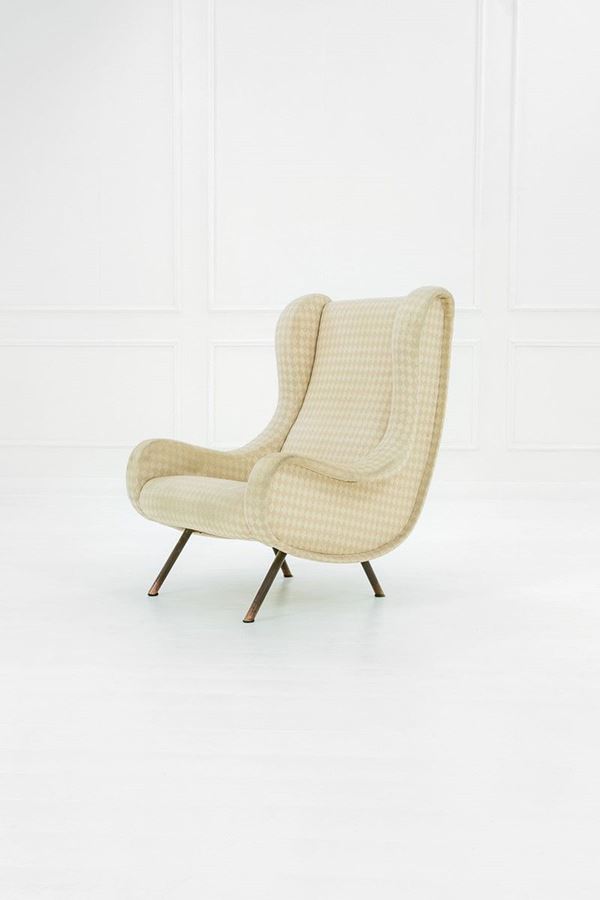 Marco Zanuso : Poltrona mod. Senior 
Struttu  - Auction Design - Incanto Casa d'Aste e Galleria