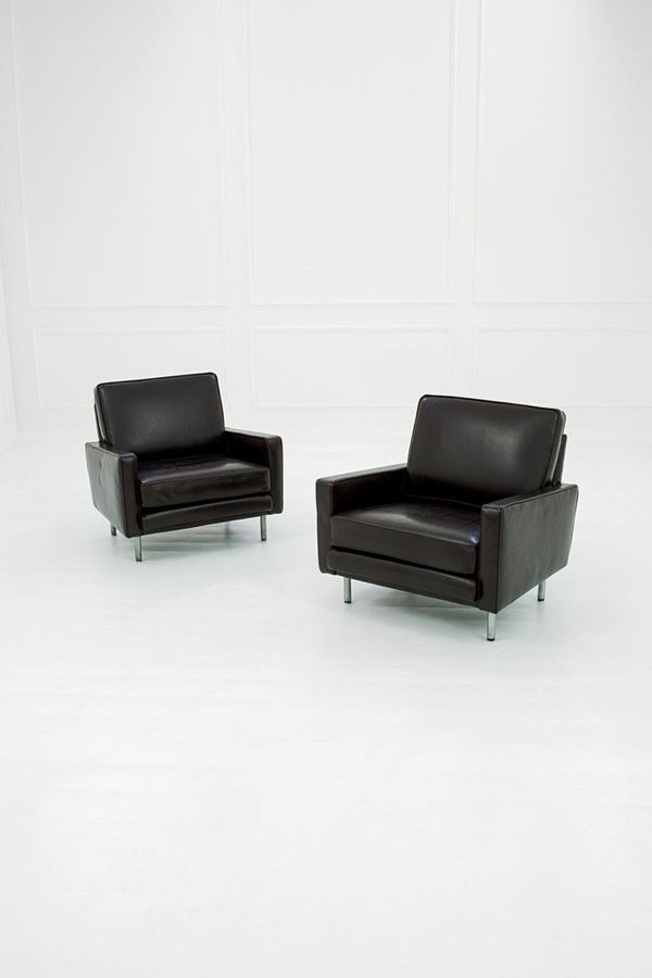 George Nelson - Due poltrone mod. 5682
Acciai