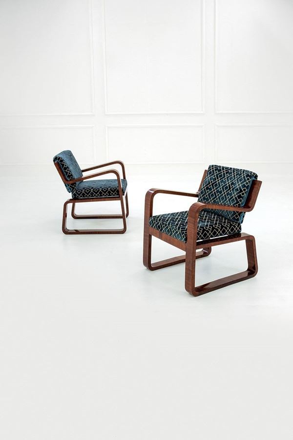 Due poltrone razionaliste
Com  - Asta Design - Incanto Casa d'Aste e Galleria