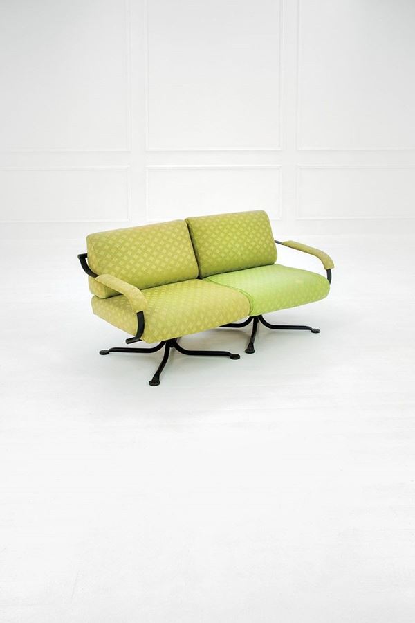 Fulvio Raboni : Divano composto da due sedute   - Asta Design - Incanto Casa d'Aste e Galleria