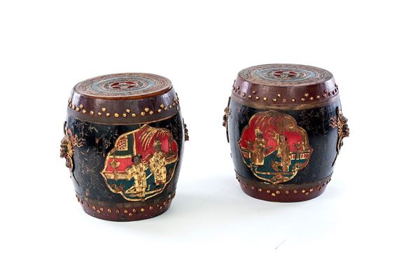 Due scatole in legno con coper  - Asta Antiquariato - Incanto Casa d'Aste e Galleria