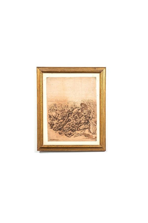 Pittore romano del XVII secolo  - Asta Antiquariato - Incanto Casa d'Aste e Galleria