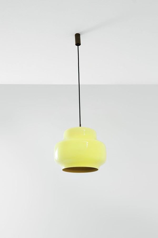 Massimo Vignelli : Lampada a sospensione
Vetro z  - Auction Design - Incanto Casa d'Aste e Galleria