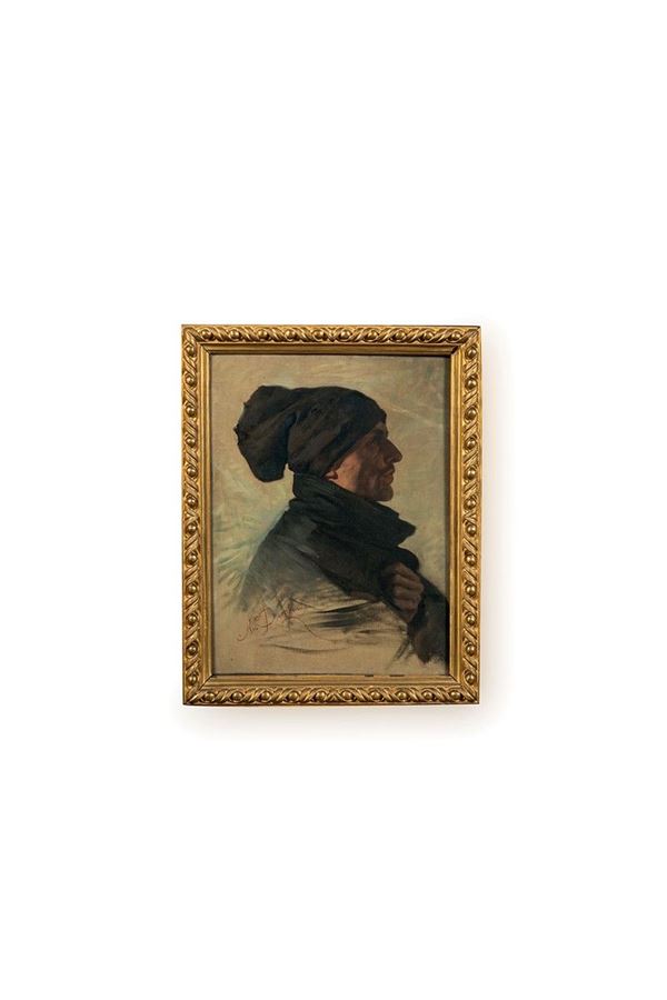 Nicol&#242; Barabino - Ritratto di uomo
Olio su tela