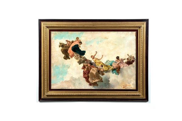 Mos&#232; Bianchi - Allegoria
Studio per un affre