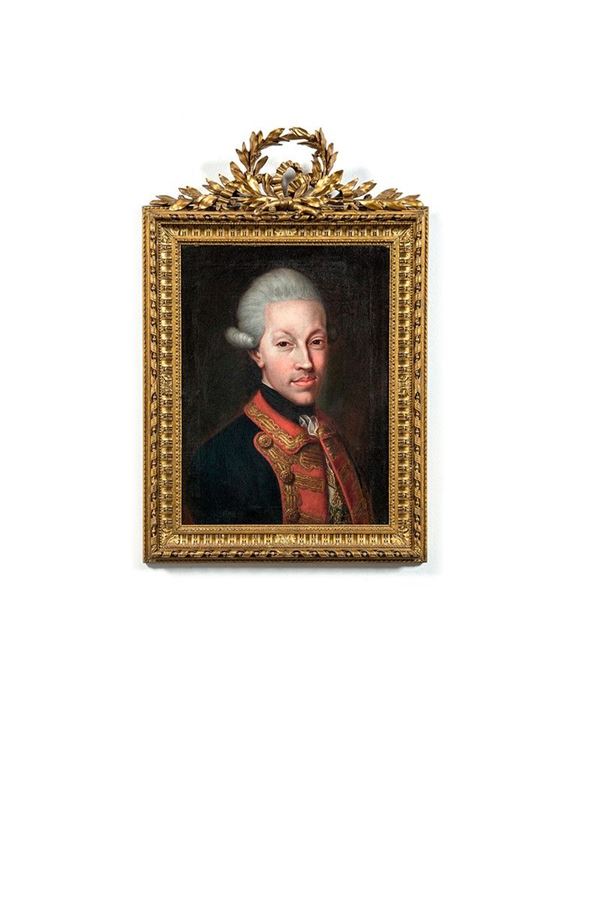Giovanni Panealbo : Ritratto di Carlo Emanuele IV   - Asta Antiquariato - Incanto Casa d'Aste e Galleria