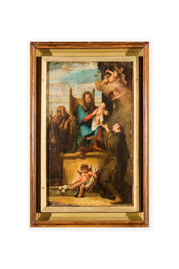 Pittore veneziano della prima   - Asta Antiquariato - Incanto Casa d'Aste e Galleria