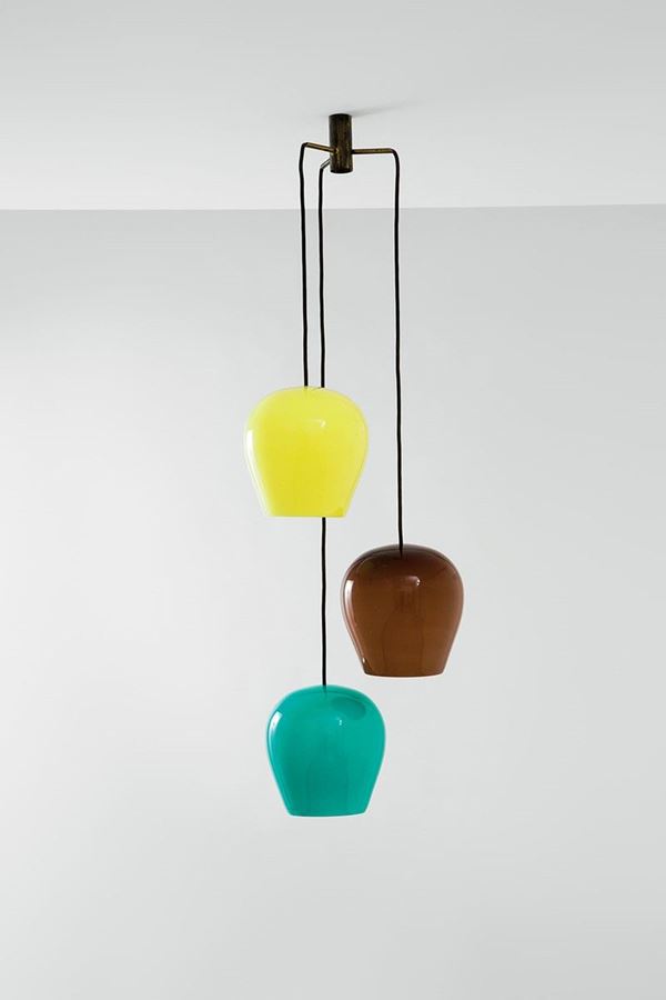 Massimo Vignelli - Lampada a sospensione
Ottone 