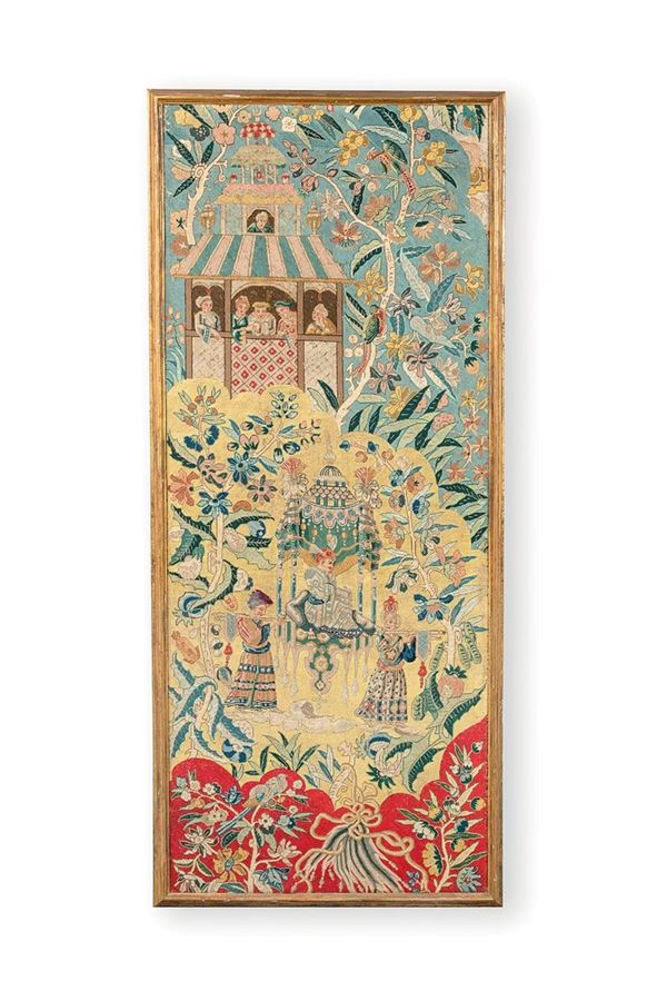 Pannello decorativo in tessuto