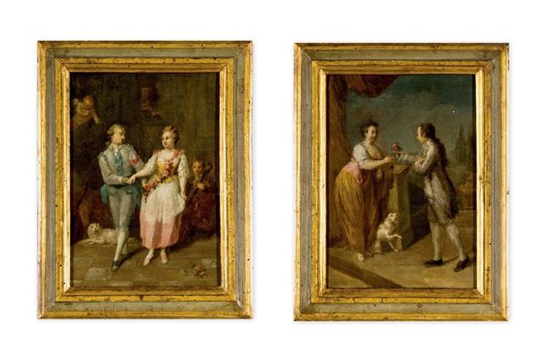 Scuola veneta del XVIII secolo  - Auction Antiquariato - Incanto Casa d'Aste e Galleria