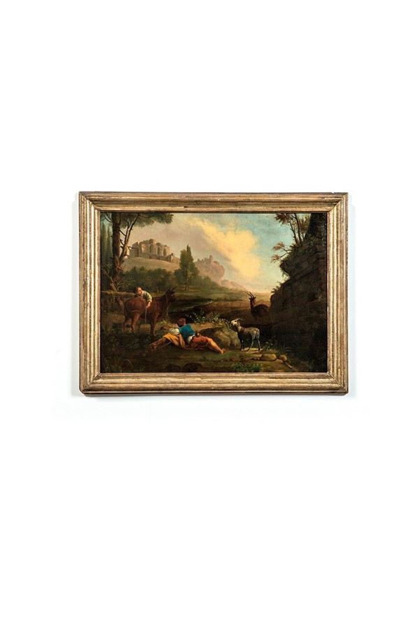 Pittore fiammingo italianizzan  - Asta Antiquariato - Incanto Casa d'Aste e Galleria